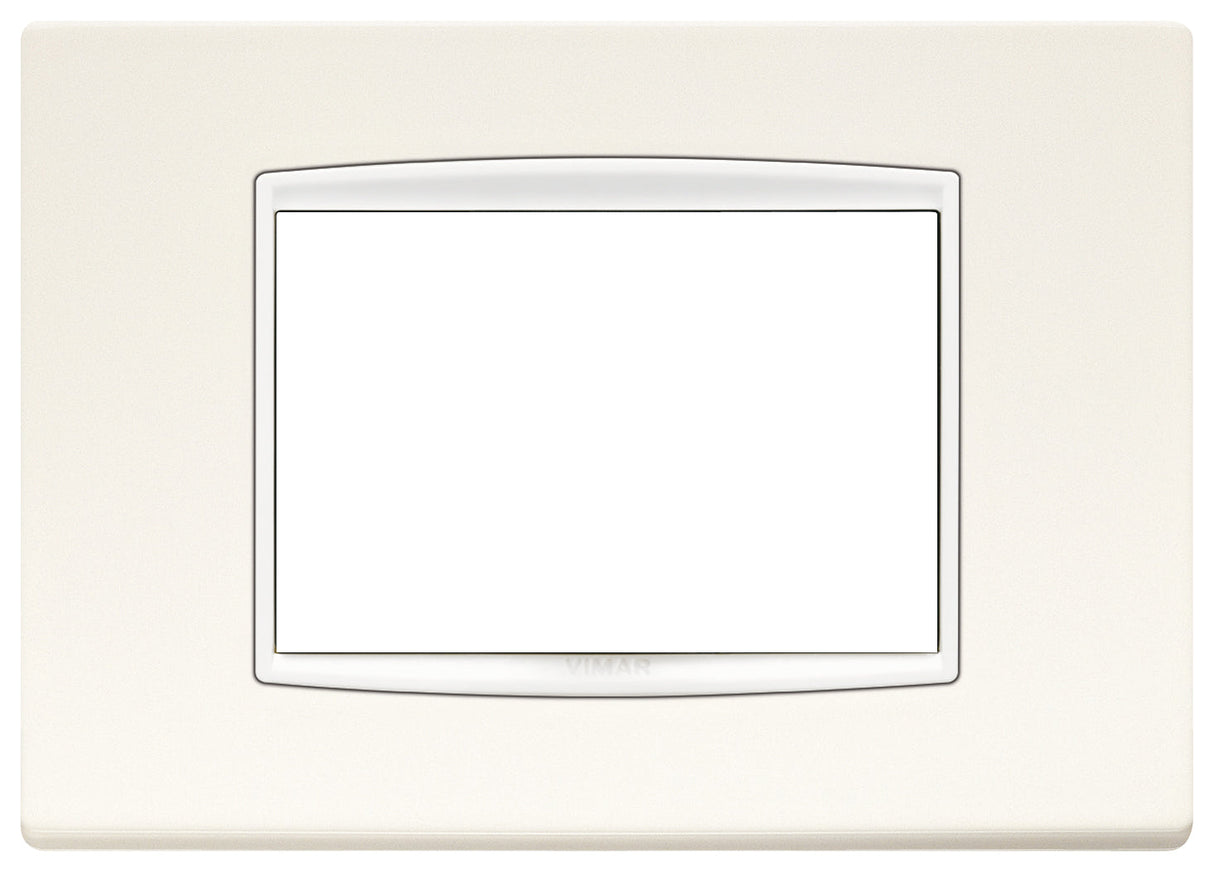 PLACA CLASSIC 3 MOD. BRIGHT BLANCO ARTICO EIKON VIMAR