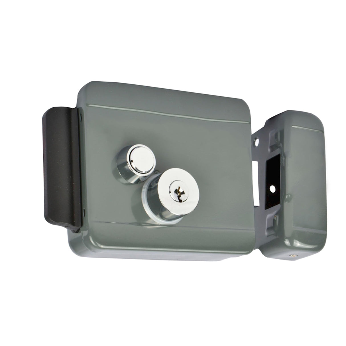 CONTRACHAPA ELECTRICA REVERS. CH-2 CON PULSADOR Y CILINDRO AJUSTABLE