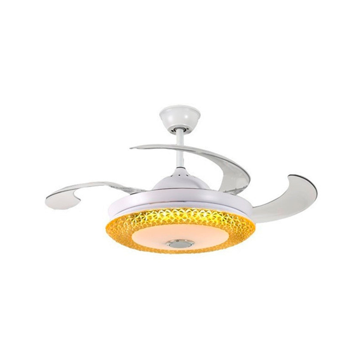 LAMPARA VENTILADOR TECHO 3 PASOS LUZ VERDE ***HAE2025***