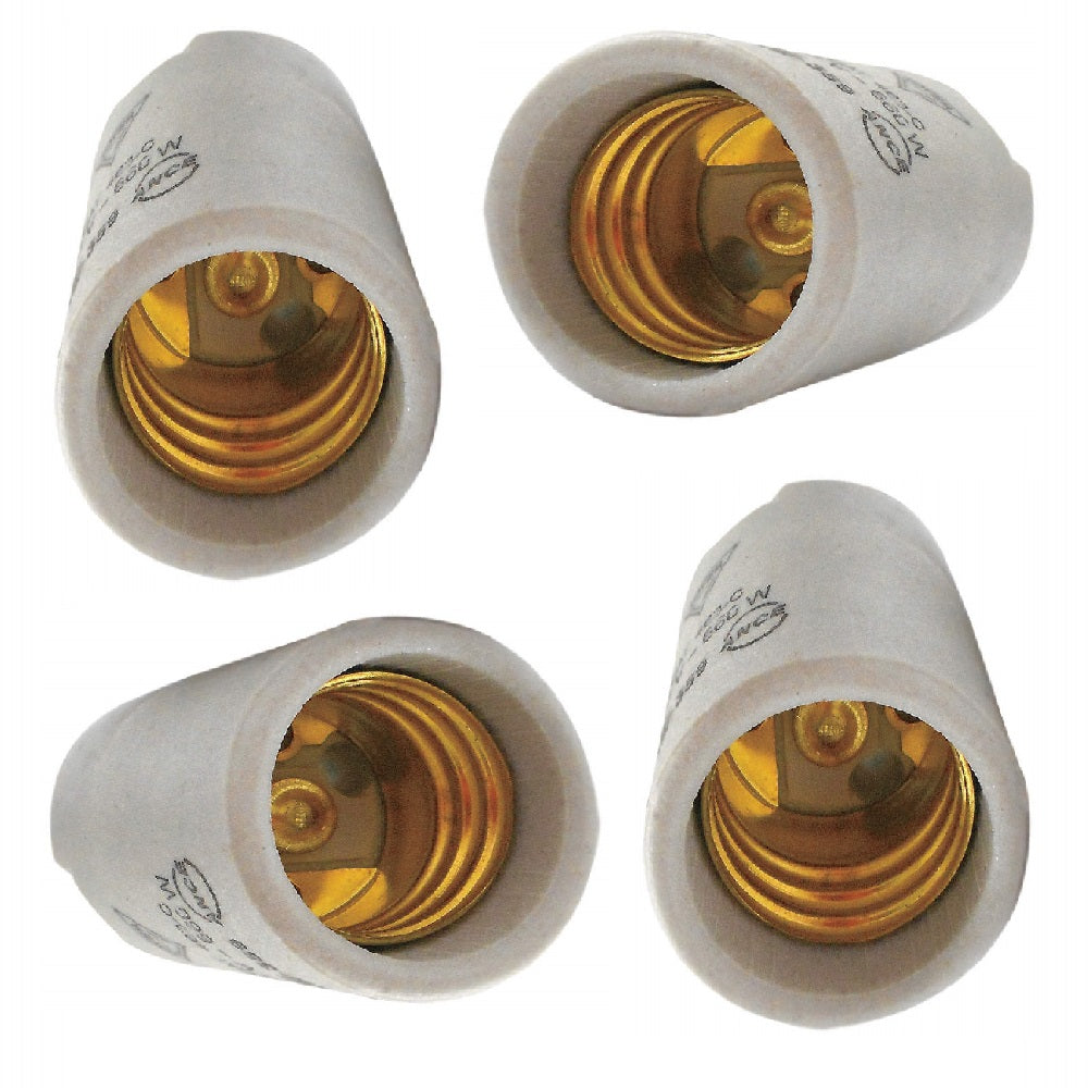 PORTALAMPARA CERAMICA T/CANDIL 660W/250V. E26 LATON WD4630-C ROYER