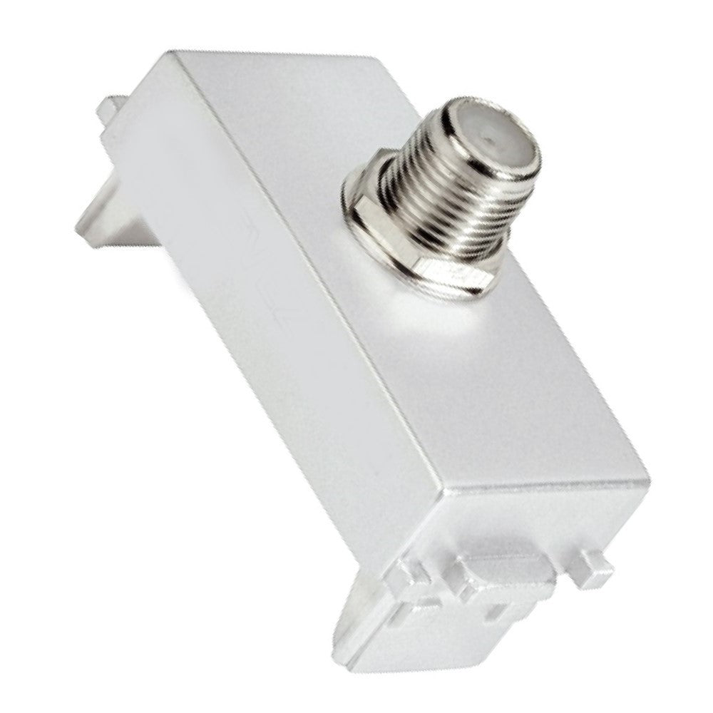 MODULO PARA CABLE COAXIAL BLANCO LEVITON