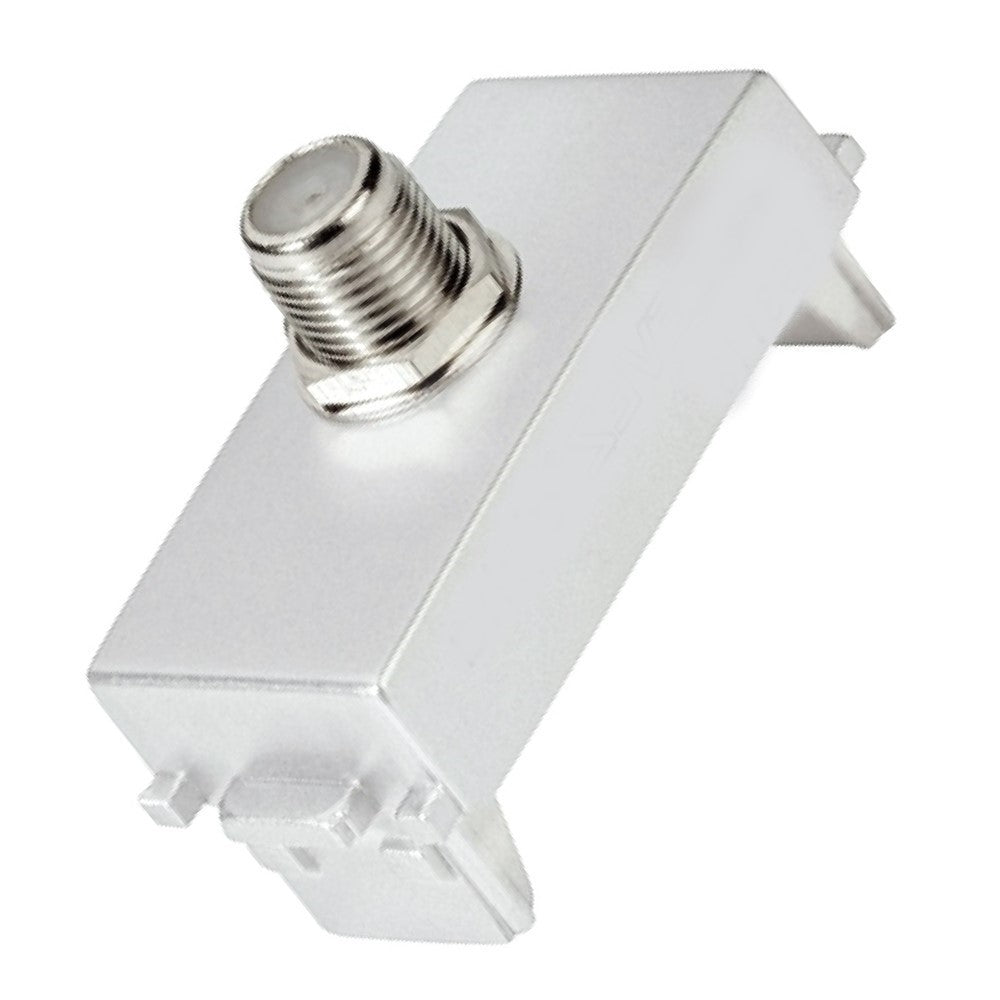 MODULO PARA CABLE COAXIAL BLANCO LEVITON