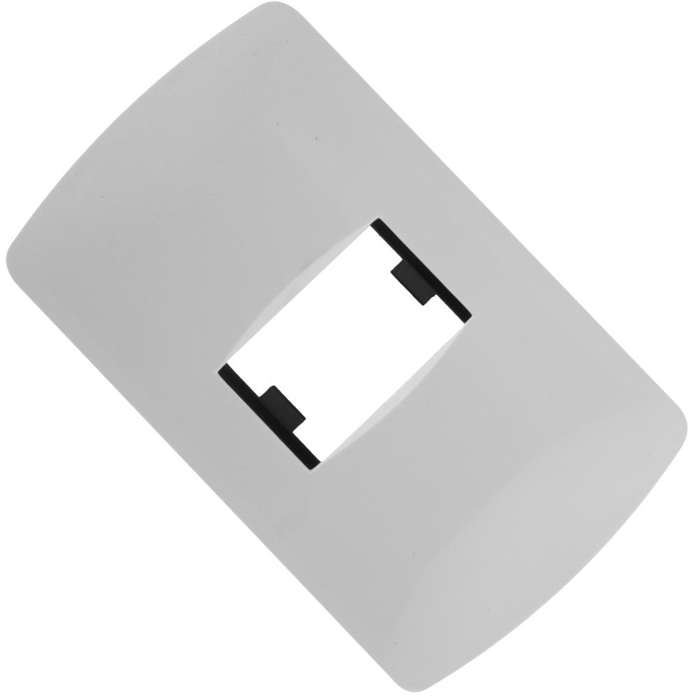 PLACA 1 MODULO BLANCA MODULAR ULTRA LEVITON