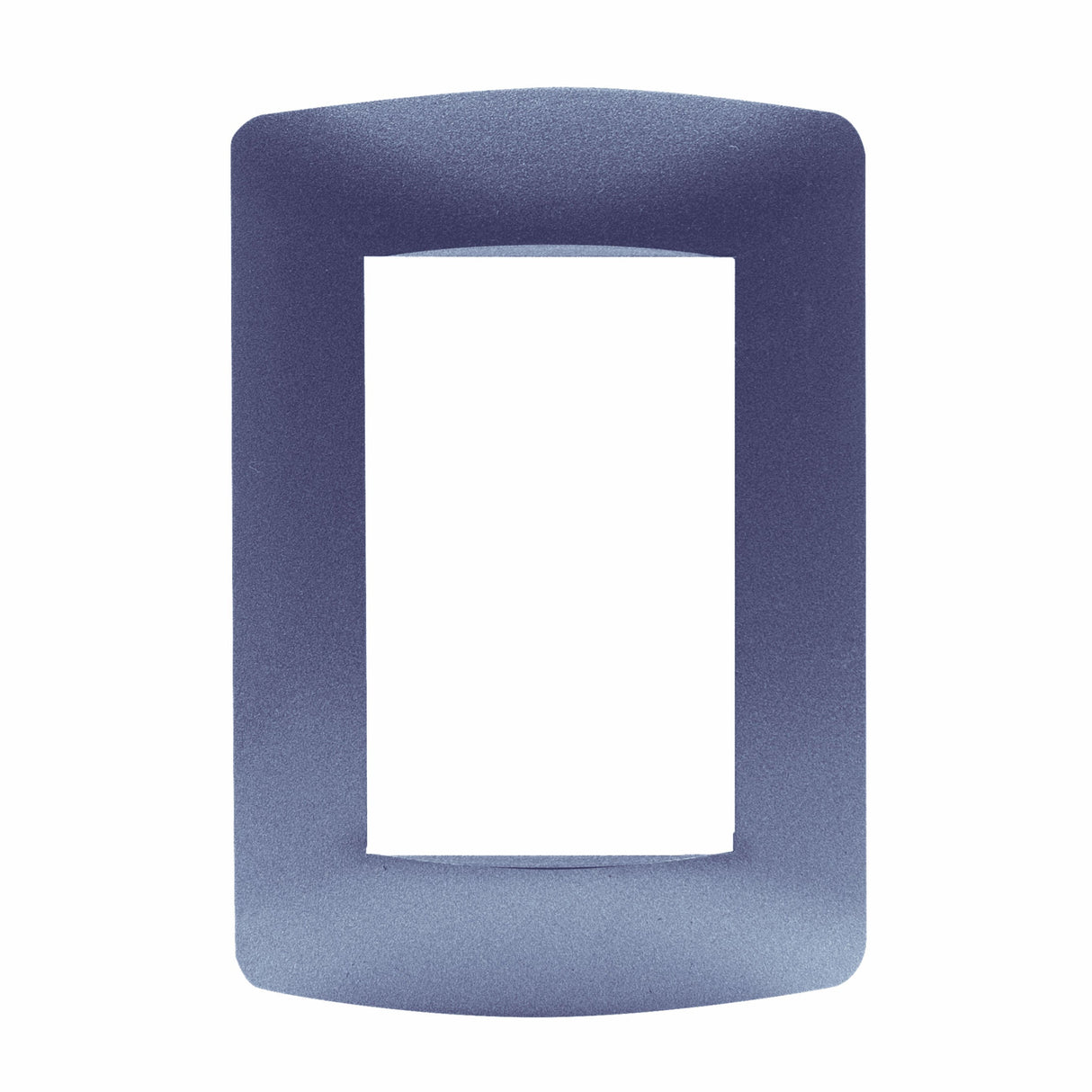 PLACA 3 MODULOS PULIDO AZUL MALLORCA LEVITON