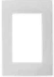PLACA 3 MODULOS BLANCO PERLADO MODULAR ULTRA LEVITON