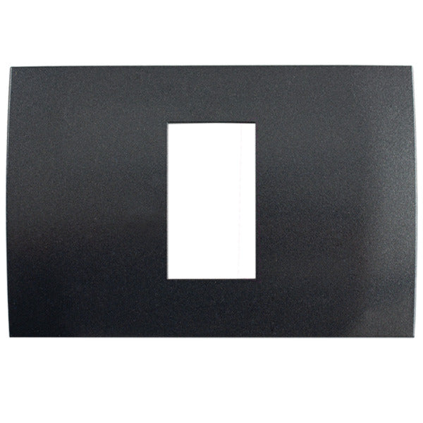 PLACA 1 MODULO GRAFITO MODULAR ULTRA LEVITON