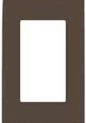 PLACA 3 MODULOS CHOCOLATE MODULAR ULTRA LEVITON