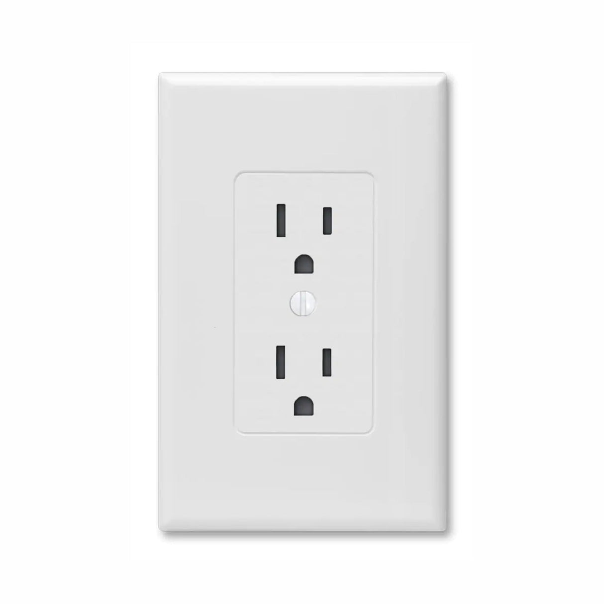 CONTACTO DUPLEX CON TIERRA GRIS SIN PLACA LEVITON