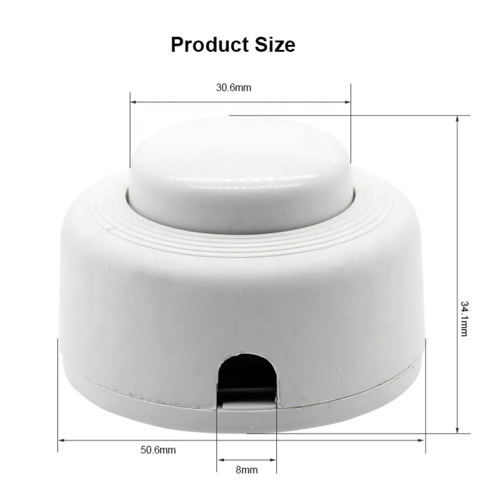 PULSADOR DE PASO PARA PISO BLANCO SUPPLIER