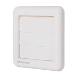 REJILLA PLÁSTICA ESTEVEZ PARA EXTRACTOR 4" BLANCO*** OFRECER REJILLA 4 ***