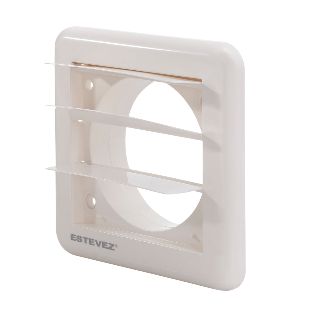 REJILLA PLÁSTICA ESTEVEZ PARA EXTRACTOR 4" BLANCO*** OFRECER REJILLA 4 ***