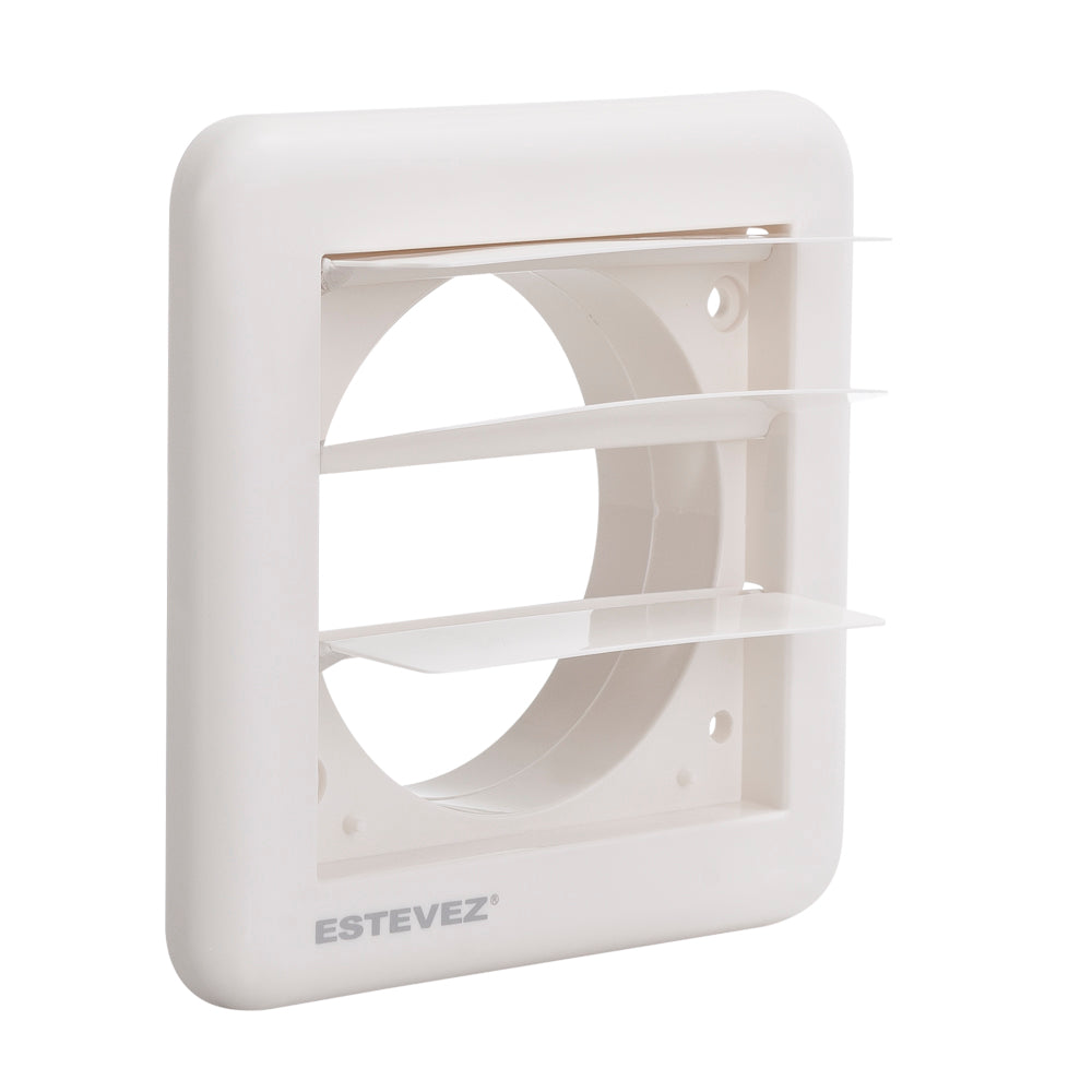 REJILLA PLÁSTICA ESTEVEZ PARA EXTRACTOR 4" BLANCO*** OFRECER REJILLA 4 ***