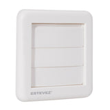 REJILLA PLÁSTICA ESTEVEZ PARA EXTRACTOR 4" BLANCO*** OFRECER REJILLA 4 ***