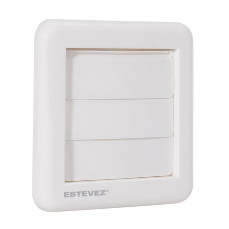 REJILLA PLÁSTICA ESTEVEZ PARA EXTRACTOR 4" BLANCO*** OFRECER REJILLA 4 ***