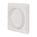 REJILLA PLÁSTICA ESTEVEZ PARA EXTRACTOR 6" BLANCO*** OFRECER REJILLA 6 ***