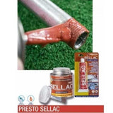 SELLADOR DE ROSCAS DE PROPILENO Y DE METAL TUBO COLOR TERRACOTA PRESTO