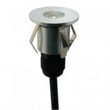 LUMINARIA LED EMPOTRADO CALUX 1W 100-240V 3000K 72LM IP65 ACABADO ALUMINIO PULIDO 0120-LED CALUX