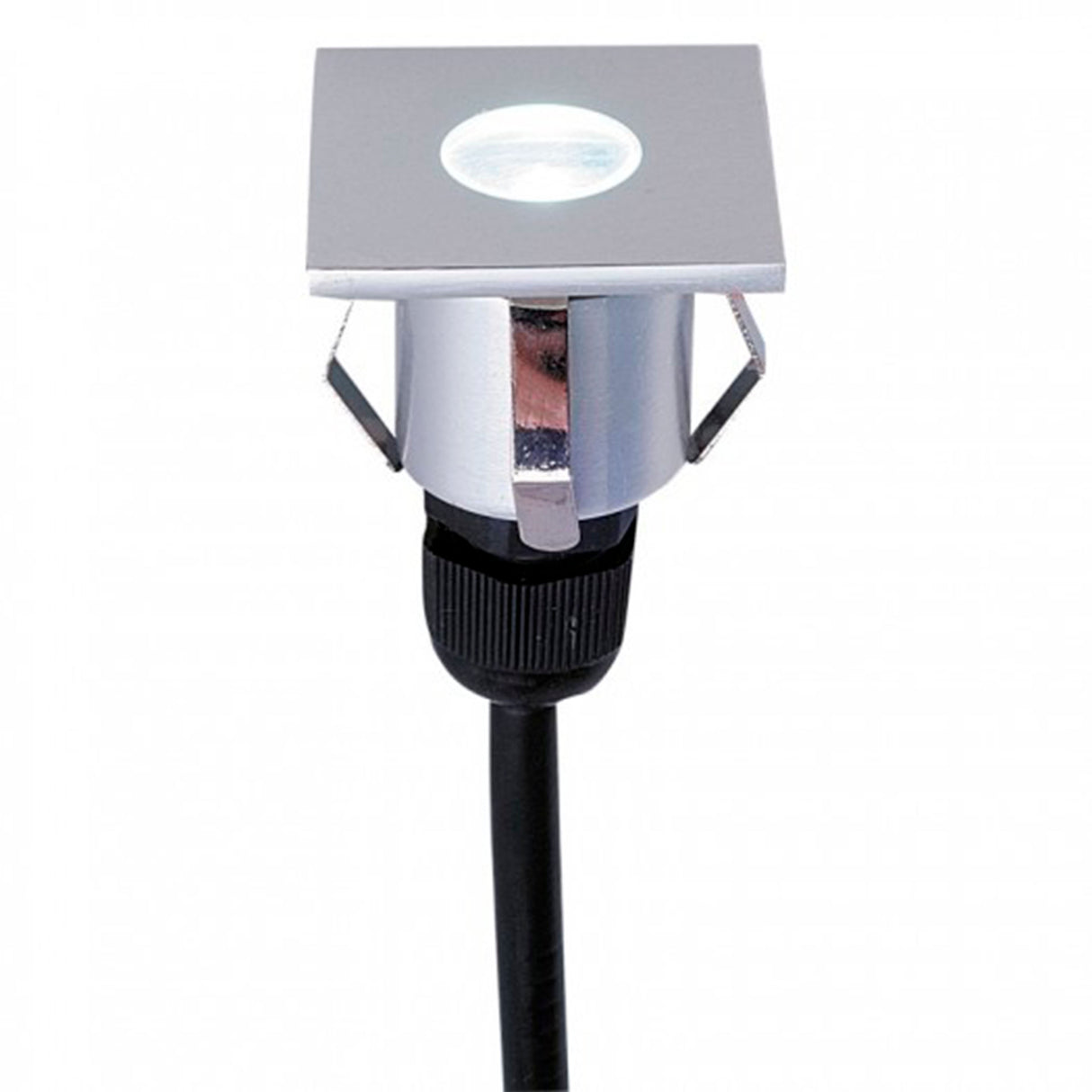 LUMINARIA LED EMPOTRADO CALUX 1W 100-240V 3000K 72LM IP65 ACABADO ALUMINIO PULIDO 0220-LED