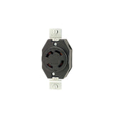 CONTACTO INDUSTRIAL FIJO MEDIA VUELTA 2P-3H 20A/125V. *** OFRECER R1K71 *** LEVITON