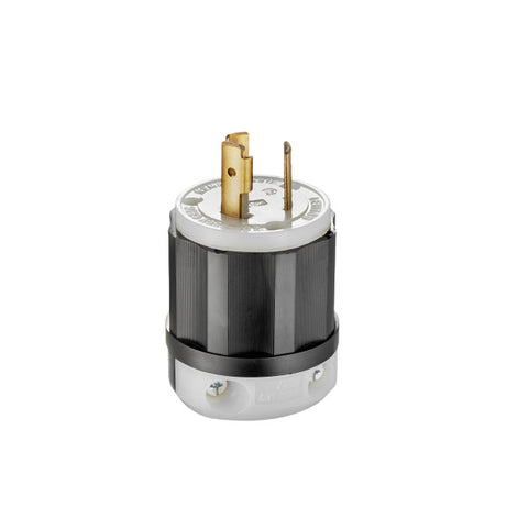 CLAVIJA INDUSTRIAL MEDIA VUELTA 2P-3H 20A/250V. *** OFRECER AHCL620P O HBL2321 *** LEVITON
