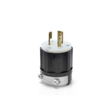 CLAVIJA INDUSTRIAL MEDIA VUELTA 3P-3H 20A/250V. LEVITON