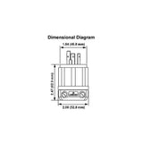 CLAVIJA INDUSTRIAL MEDIA VUELTA 3P-3H 20A/250V. LEVITON