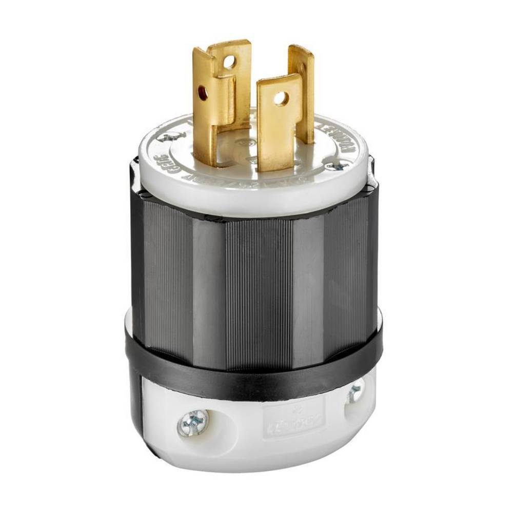 CLAVIJA INDUSTRIAL MEDIA VUELTA 3P-4H 20A/250V. *** OFRECER L1520P *** LEVITON