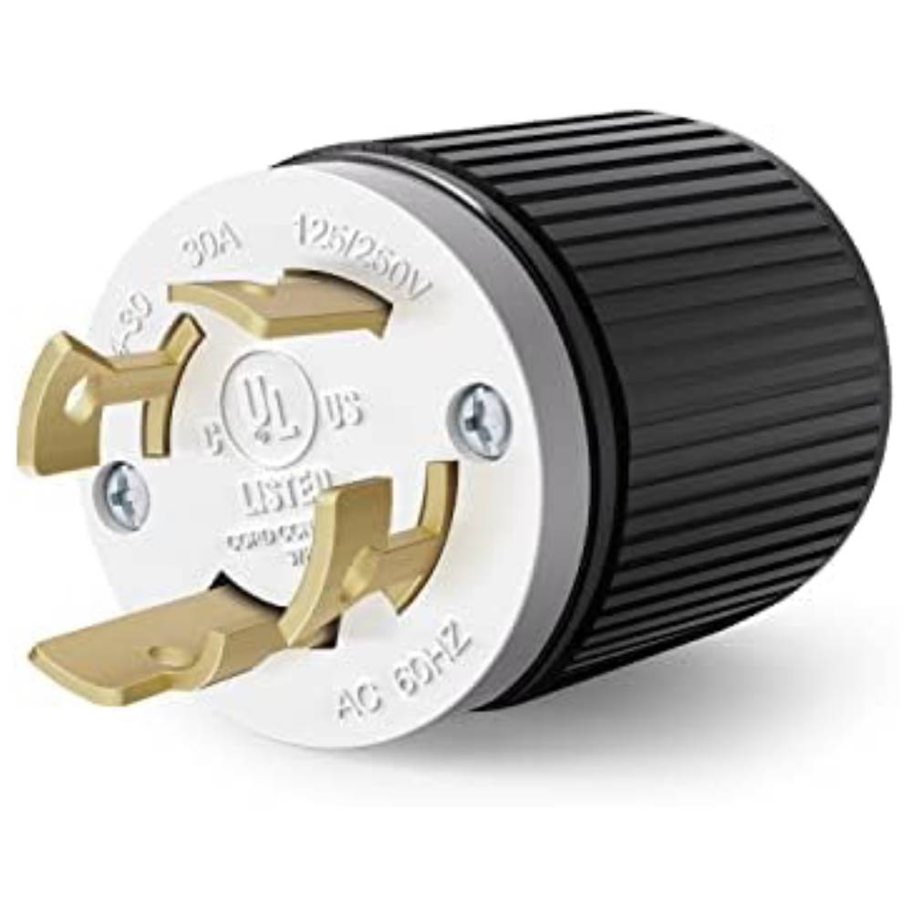 CLAVIJA INDUSTRIAL MEDIA VUELTA 3P-4H 20A/250V. *** OFRECER L1520P *** LEVITON