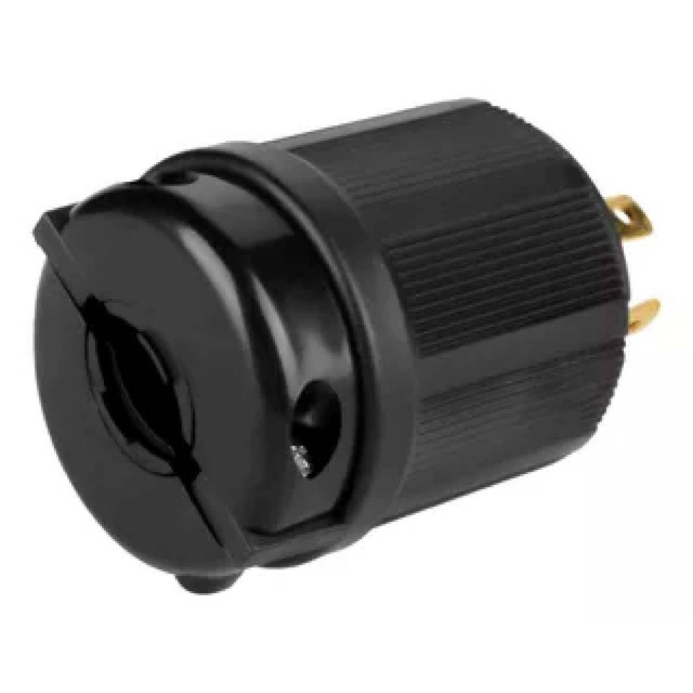 CLAVIJA INDUSTRIAL MEDIA VUELTA 3P-4H 20A/250V. *** OFRECER L1520P *** LEVITON