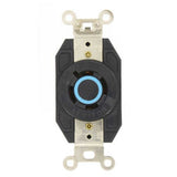 CONTACTO INDUSTRIAL MEDIA VUELTA 4P-4H 20A-120/208V. LEVITON