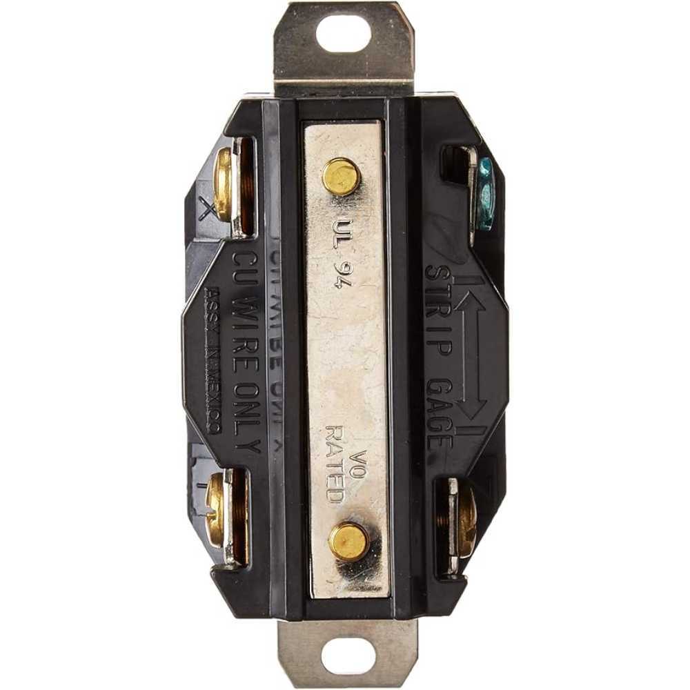 CONTACTO INDUSTRIAL MEDIA VUELTA 4P-4H 20A-120/208V. LEVITON