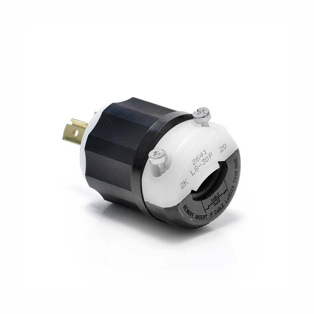 CLAVIJA INDUSTRIAL MEDIA VUELTA 2P-3H 30A/480V.  LEVITON *** OFRECER HBL2641 ***