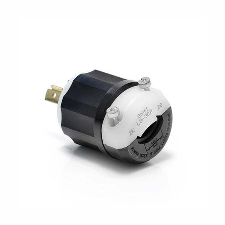 CLAVIJA INDUSTRIAL MEDIA VUELTA 2P-3H 30A/480V. LEVITON *** OFRECER AHL830P O V386 ***
