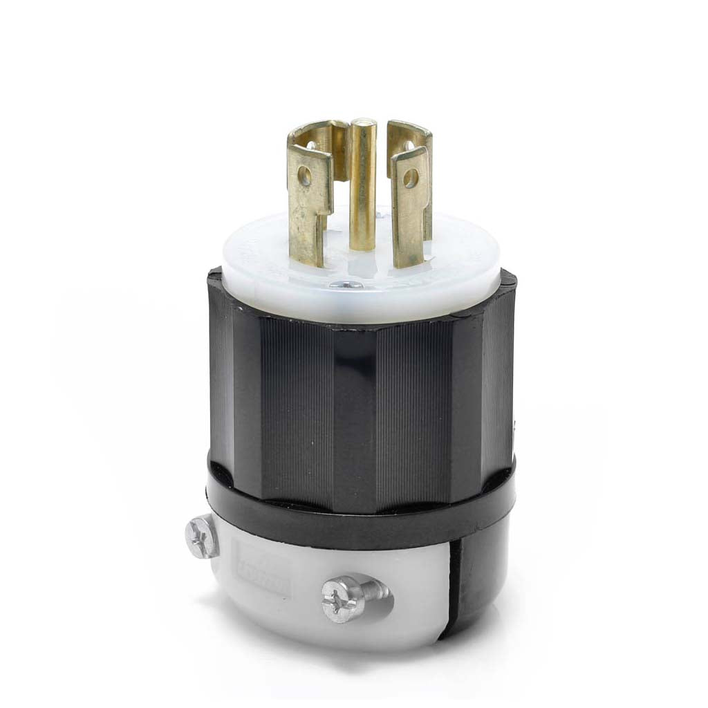 CLAVIJA INDUSTRIAL MEDIA VUELTA 4P-5H 30A/120-208V. LEVITON
