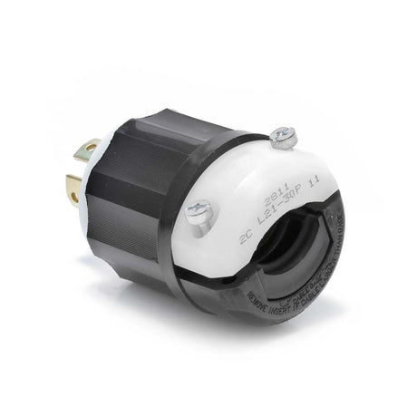 CLAVIJA INDUSTRIAL MEDIA VUELTA 4P-5H 30A/120-208V. LEVITON