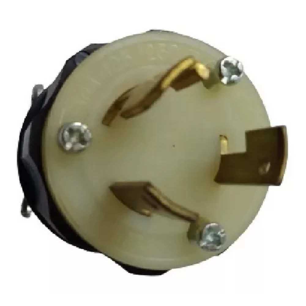 CLAVIJA INDUSTRIAL MEDIA VUELTA 3P-3H 30A/125-250V. *** OFRECER R1K19 *** LEVITON