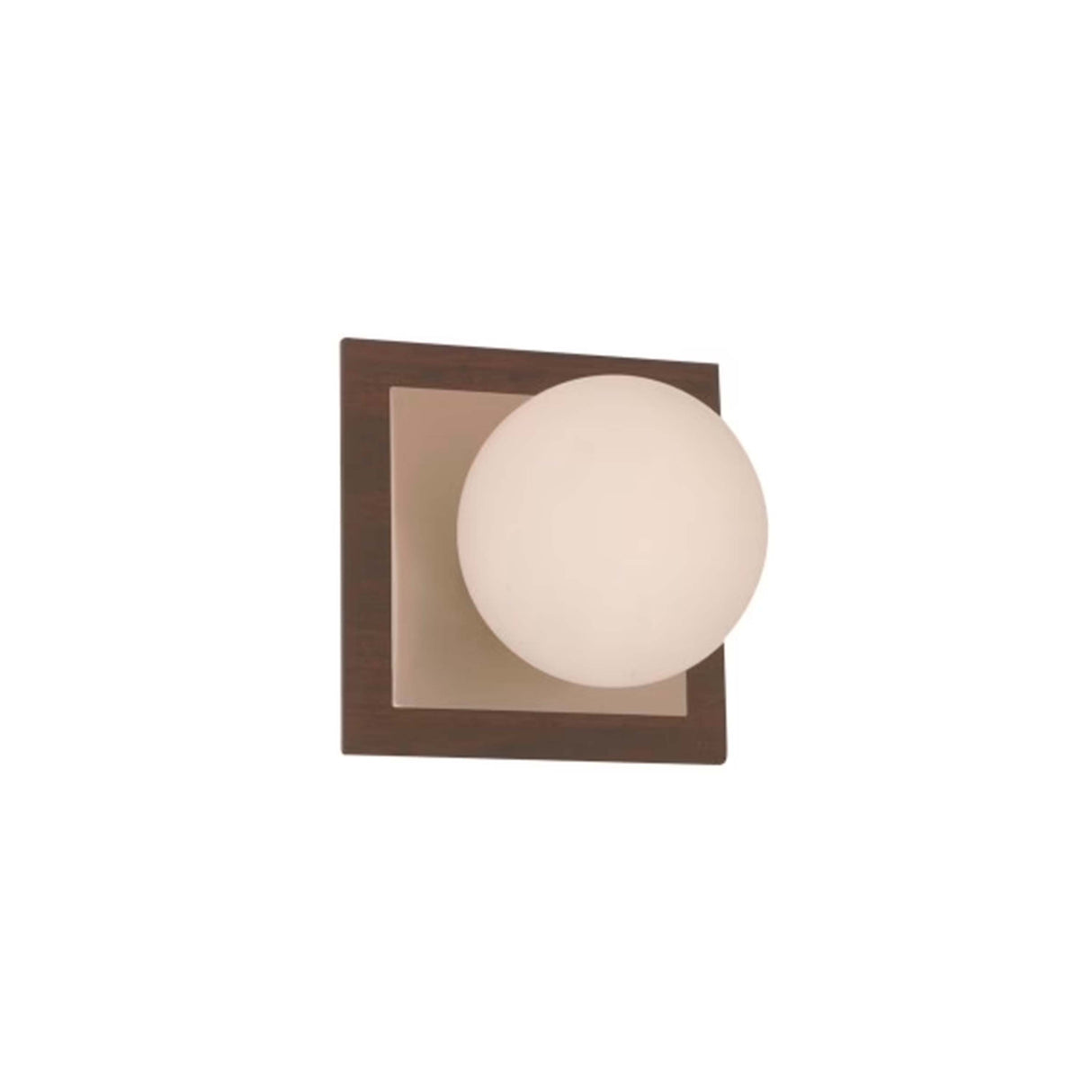 FAROL PARED 100W. 1 LUZ CHOCOLATE LUMIMEXICO