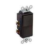 APAGADOR 4 VIAS SILENCIOSO NEGRO DECORA LEVITON