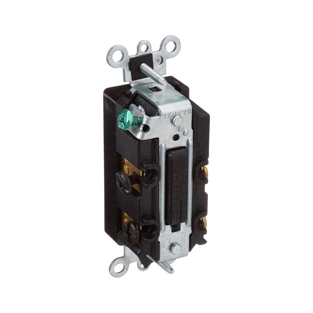 APAGADOR 4 VIAS SILENCIOSO NEGRO DECORA LEVITON