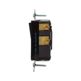 APAGADOR 4 VIAS SILENCIOSO NEGRO DECORA LEVITON