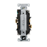 RECEPTACULO DUPLEX T. AISL. 2P-3H 15A/125V. BLANCO LAT. Y POST. 05262-IGW LEVITON