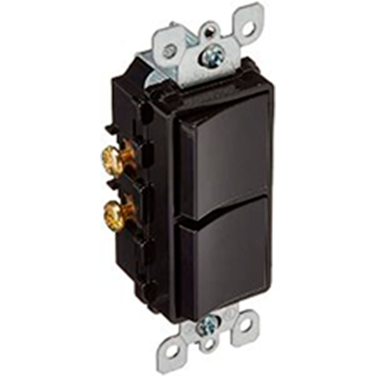 INTERRUPTOR UNIPOLAR RESIDENCIAL15A/125-277V. DECORA NEGRO (NO INCLUYE PLACA) 05601-00E