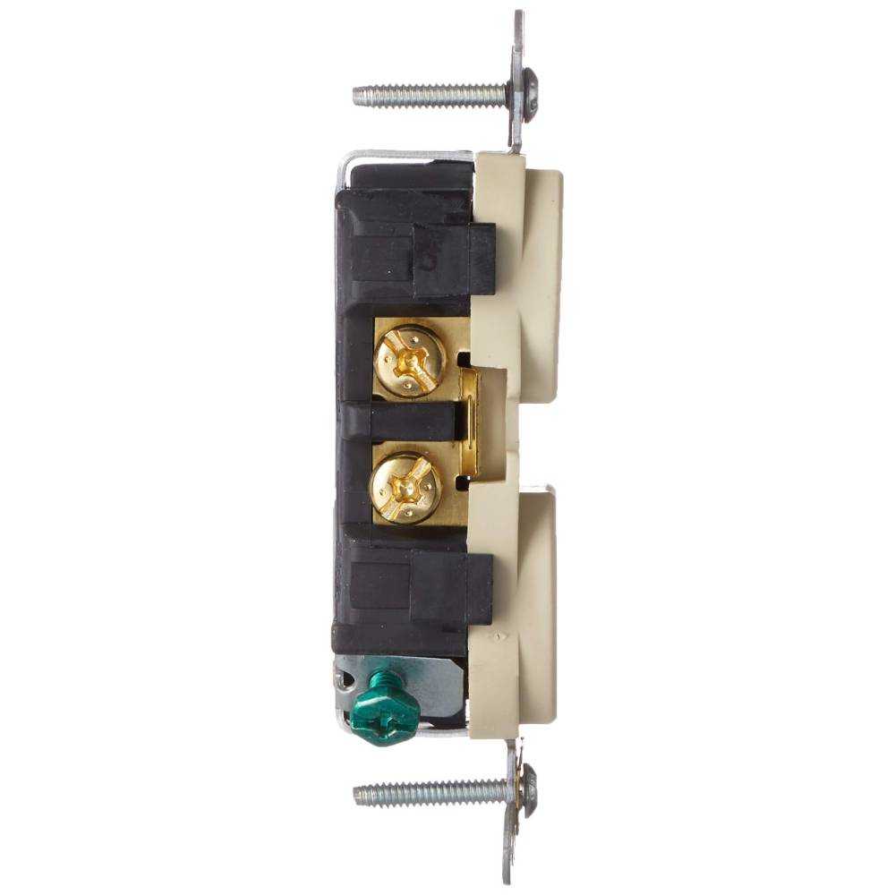 CONTACTO DUPLEX UNIV. DECORA PLUS 2P-3H 15A/125-250V. S/CONEXION TIERRA BLANCO LEVITON