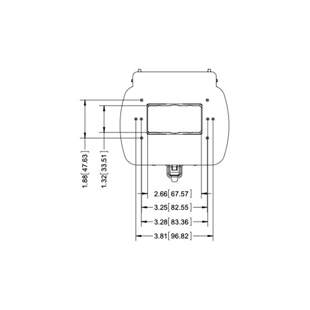 PLACA RESISTENTE A LA INTEMPERIE PARA CONTACTO GFCI HORIZONTAL GRIS LEVITON