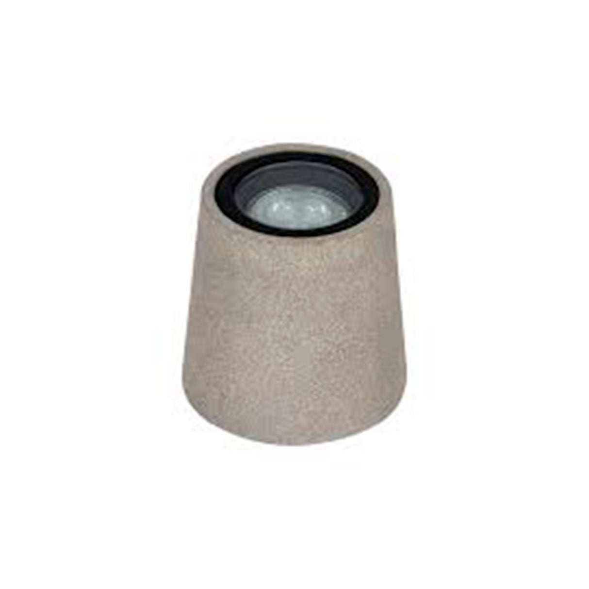 LUMINARIA P/PISO CRETA GU10 MAX 12W 110-240V CONCRETO C/1MT CABLE C *** HA. LUMI ***