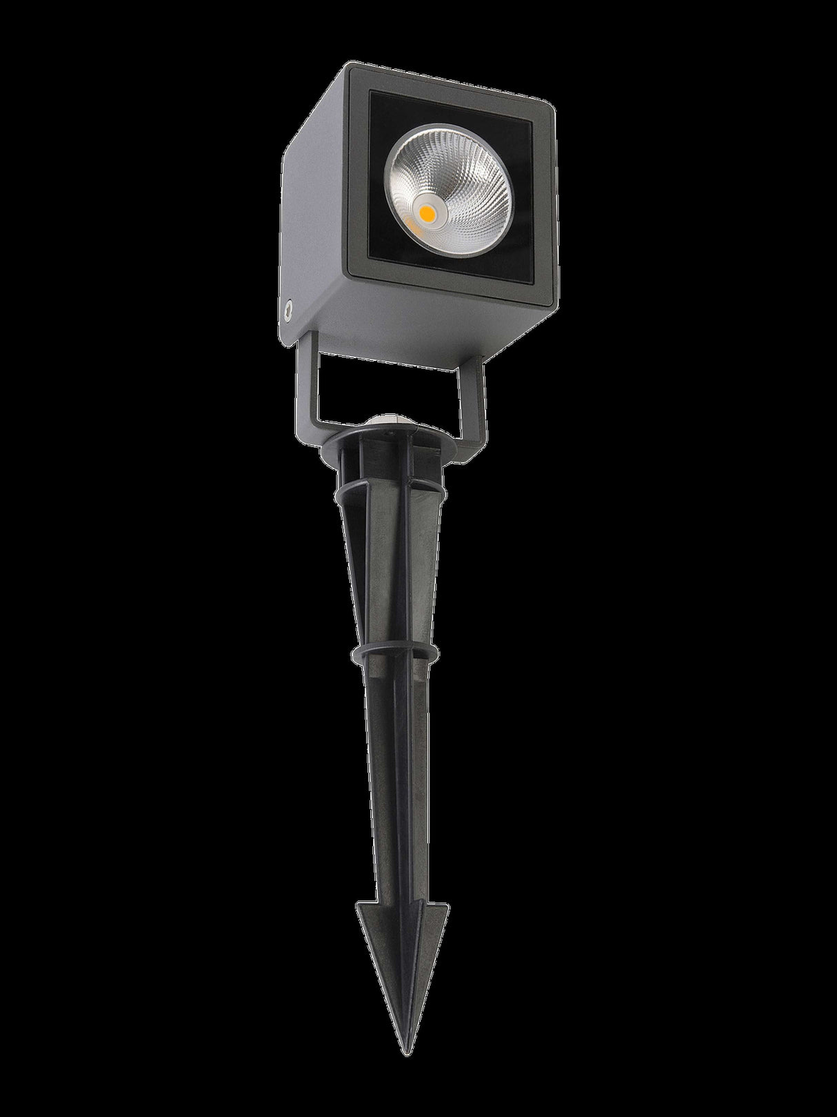 LUMINARIO LED PARA JARDIN CALUX 7W 100-240V 3000K 546LM IP65 ACABADO GRAFITO
