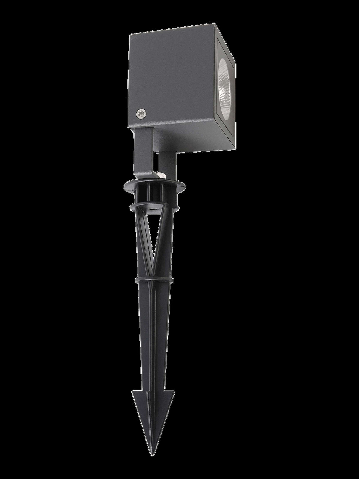 LUMINARIO LED PARA JARDIN CALUX 7W 100-240V 3000K 546LM IP65 ACABADO GRAFITO