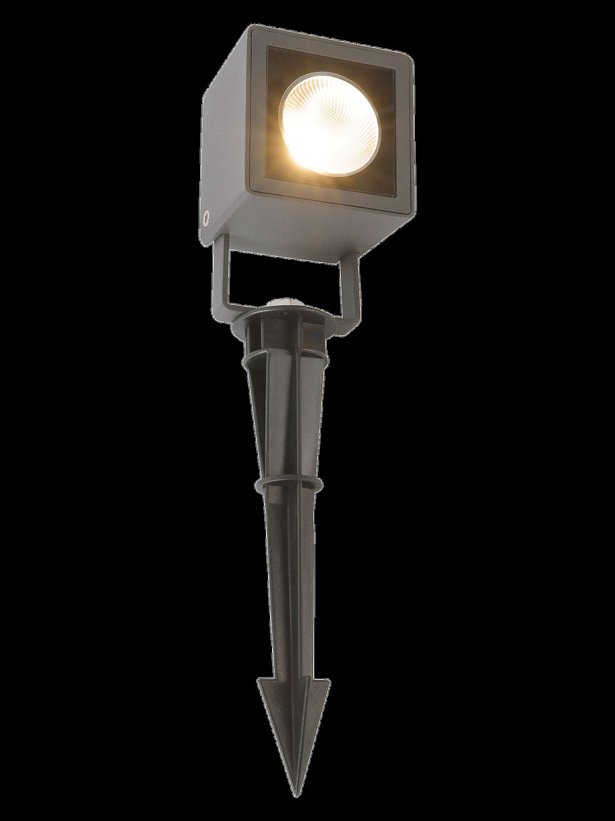 LUMINARIO LED PARA JARDIN CALUX 7W 100-240V 3000K 546LM IP65 ACABADO GRAFITO