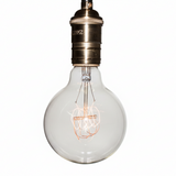 FOCO VINTAGE ESFERA FILAM HORIZ ESPIRAL *** HAE ***