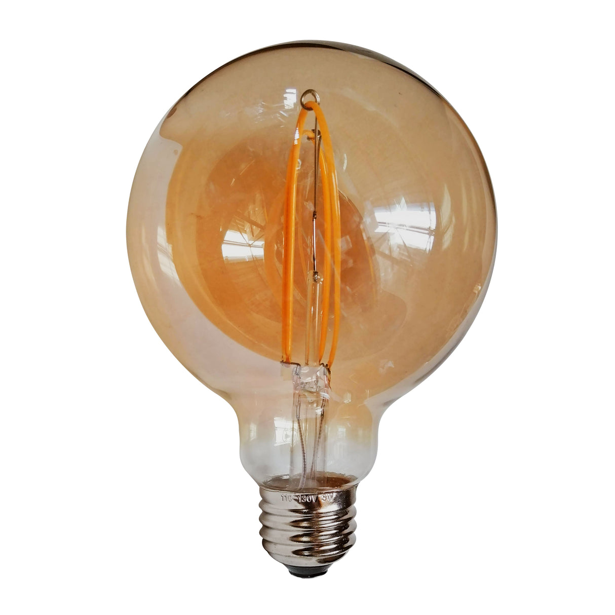 FOCO GLOBO 3W CALIDO FIL LED AMBAR E27 CG95 *** HAE ***